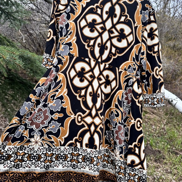 Hale Bob Dress Women's Size Small Wrap Long Sleeve - Picture 8 of 9